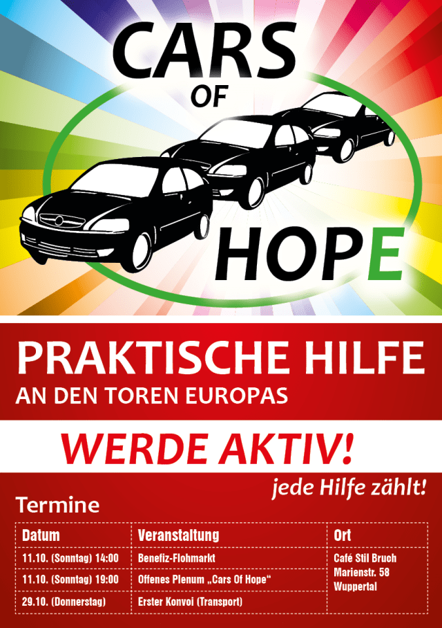 Cars Of Hope Flyer